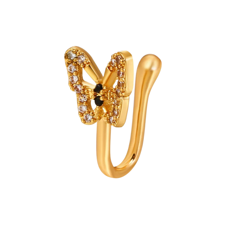 Faux Piercing Strass