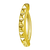 piercing nombril anneau doré
