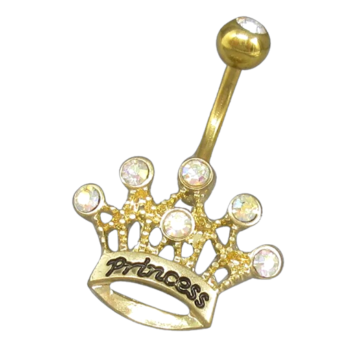 piercing-nombril-couronne-princesse