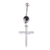 piercing-nombril-croix