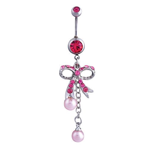 Piercing Nombril Rose