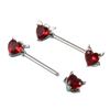 Piercing Téton Cœur