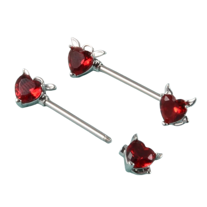 Piercing Téton Cœur