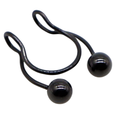 faux-piercing-septum-fer-à-cheval-noir