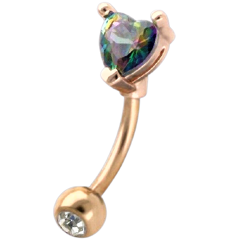 piercing-arcade-cœur-doré