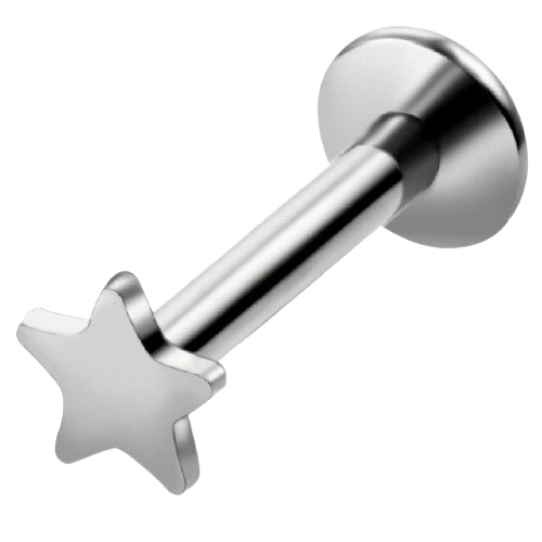 Piercing Labret Étoile