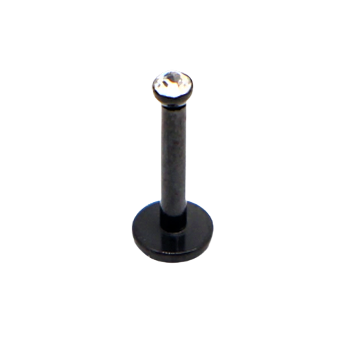 Piercing Noir et Diamant