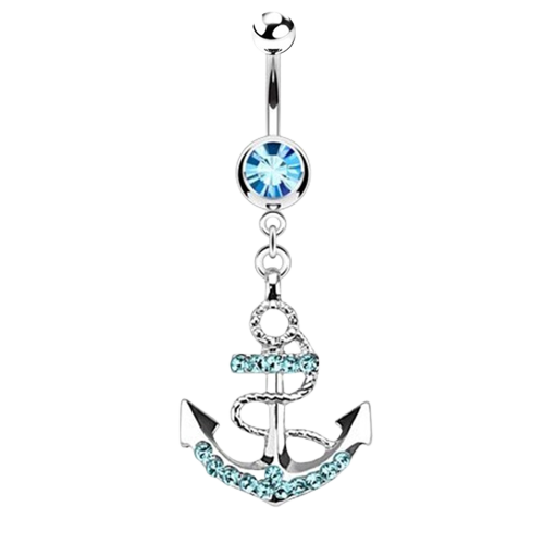 piercing-nombril-ancre-marine-bleu-claire
