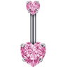 piercing-nombril-cœur-couleur-rose