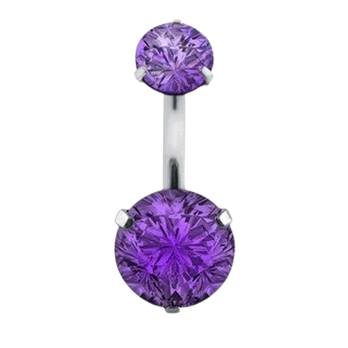 piercing-nombril-rond-violet
