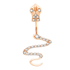 piercing-nombril-serpent-or-rose