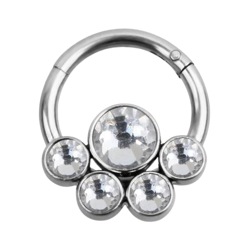 Piercing-oreille-anneau-diamant-argent