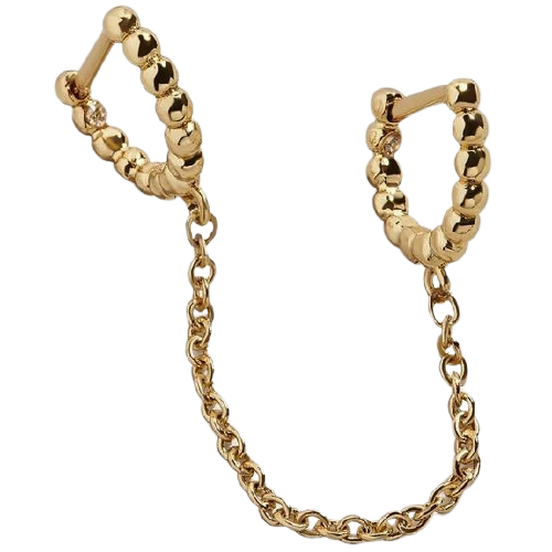 Piercing Oreille Pendentif Chaîne