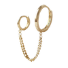 piercing-oreille-pendentif-chaîne-d'or