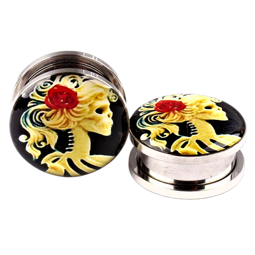 piercing-plug-santa-muerte